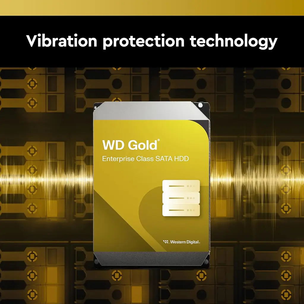 Жесткий диск WD 10 ТБ 3,5" 7200 256 МБ SATA Gold - фото 7
