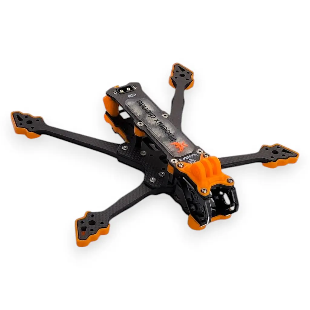 Рама карбонова Volador Ⅱ VX5 T700 DeadСat Phoenix drones edition для 5 дюймового дрона - фото 3