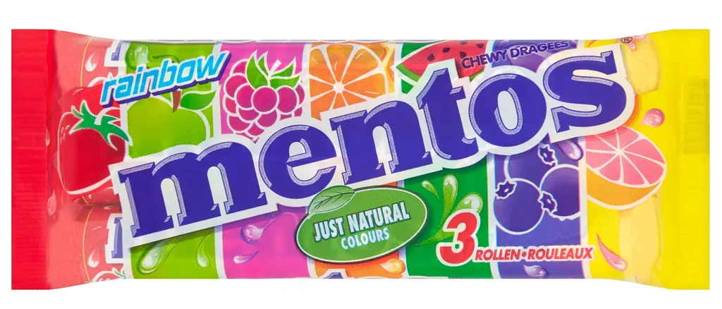 Драже Mentos Rainbow 3 х 37.5г