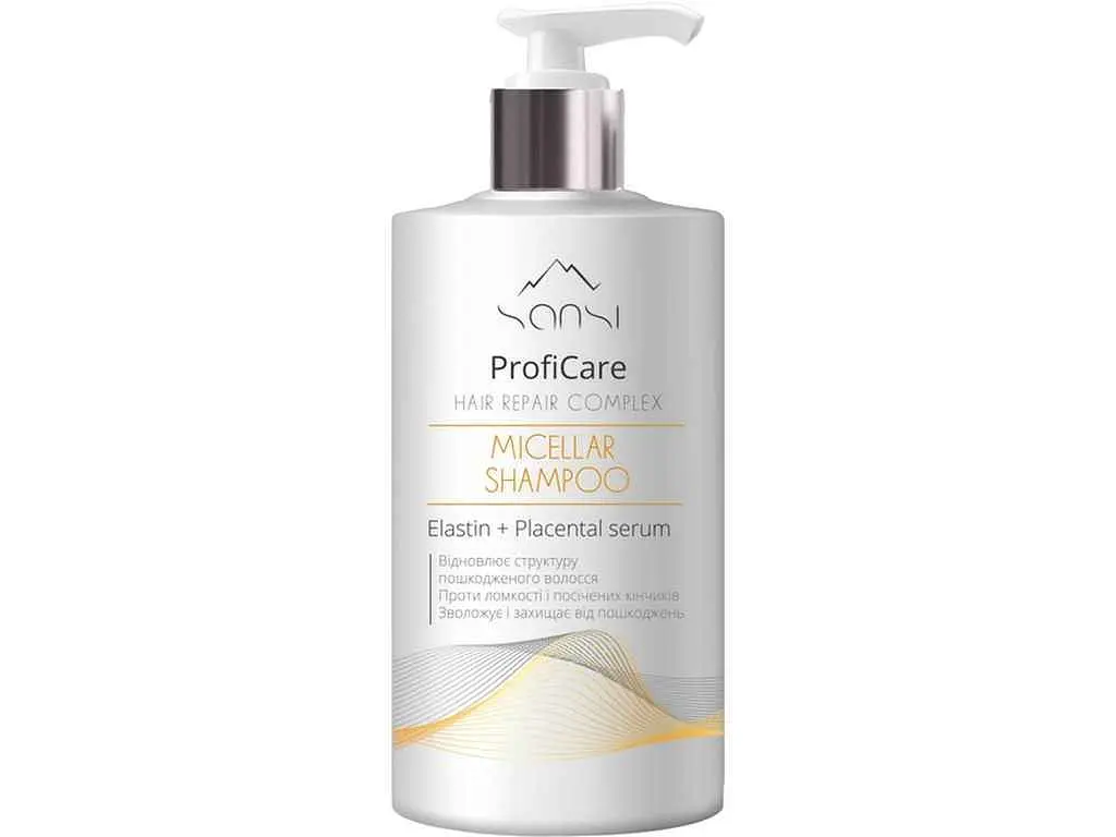 Шампунь Sansi 900мл ProfiCare Hair repair complex
