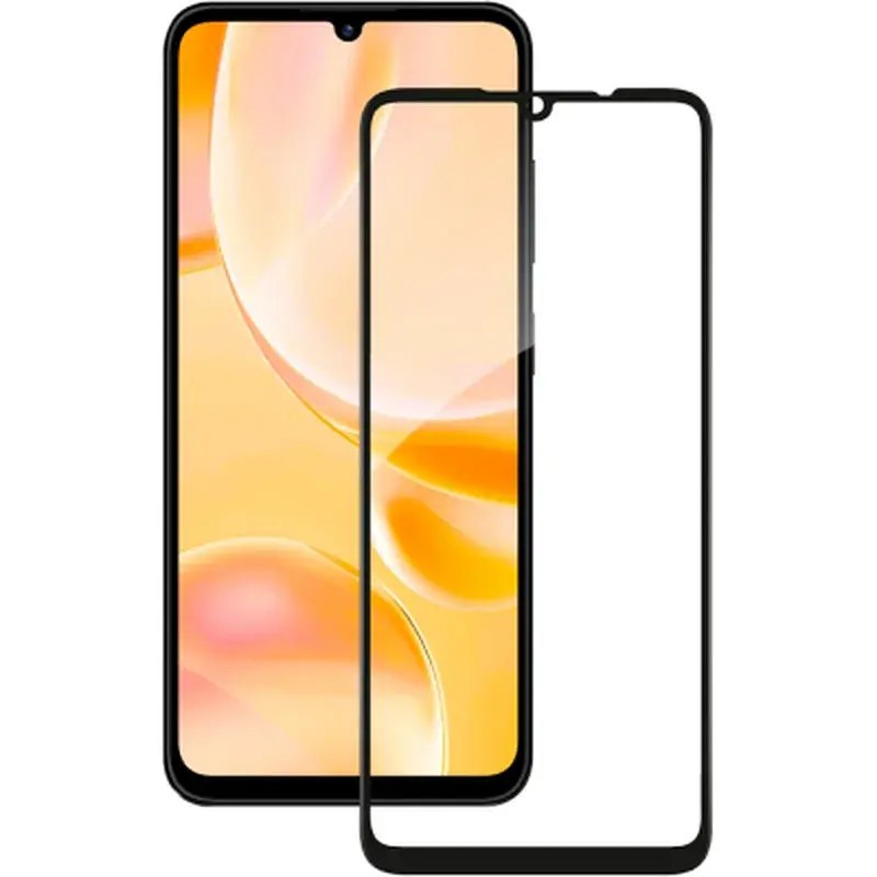 Скло захисне ACCLAB Full Glue ZTE Blade A55 Black (1283126598852) - фото 2