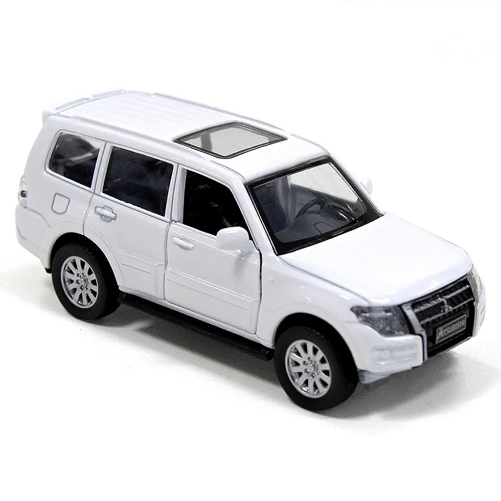 Автомодель TechnoDrive Mitsubishi Pajero 4WD Turbo біла (250283) - фото 7