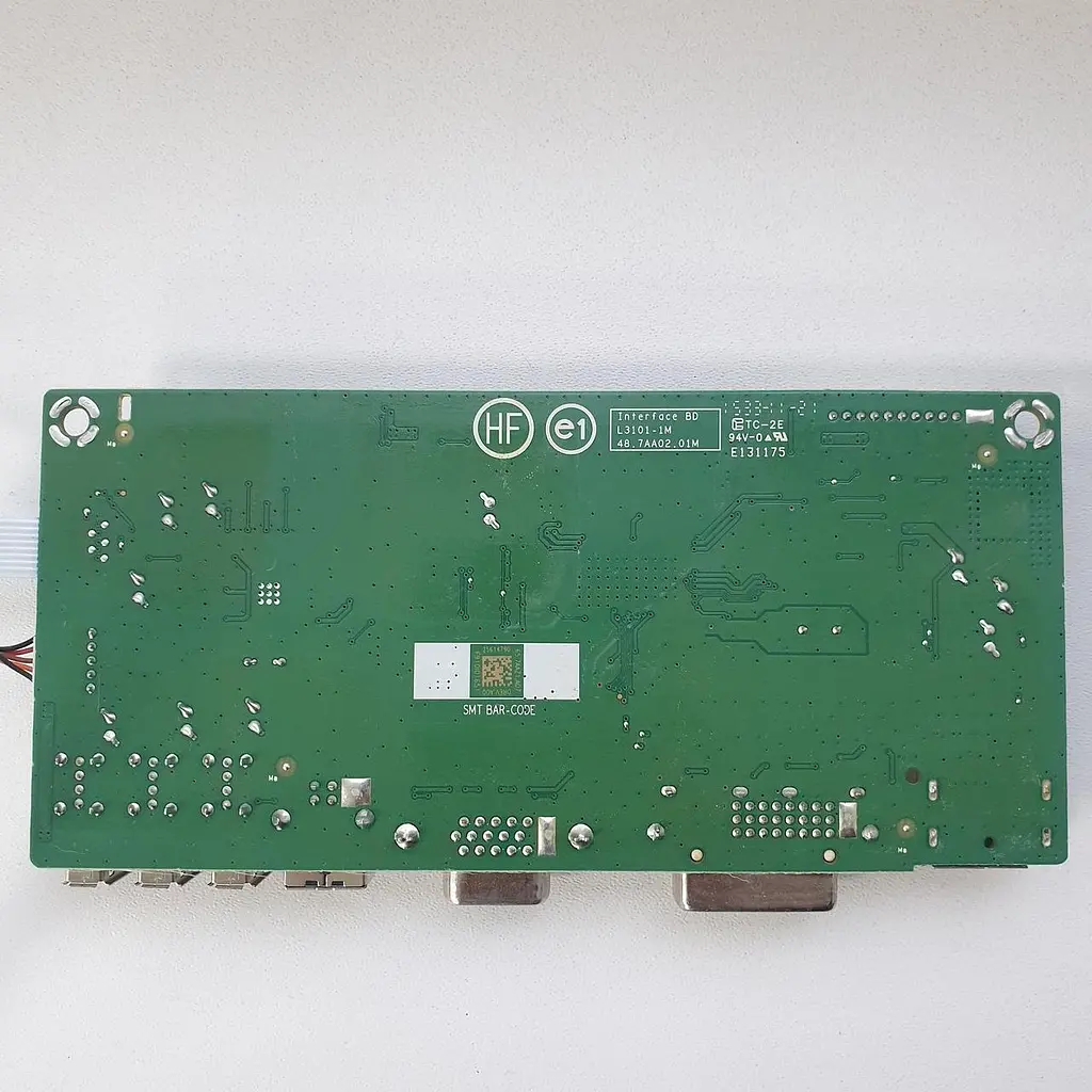 Материнская плата монитора DELL P2314HT (L3101-1M 48.7AA02.01M) "Б/У" - фото 3
