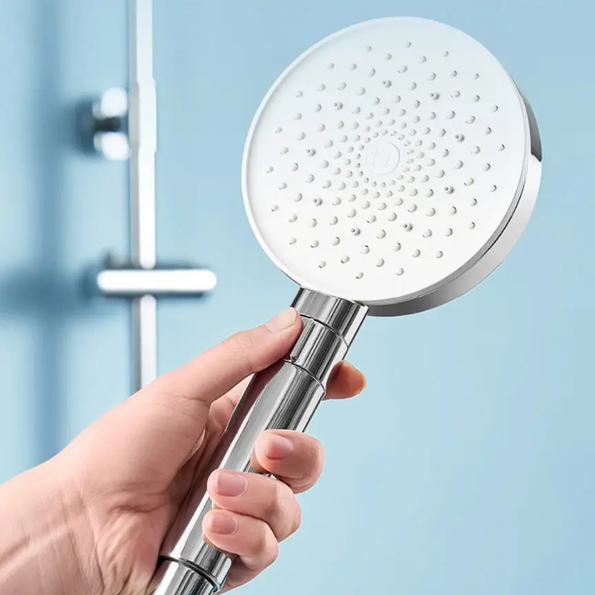 Лійка для душу Xiaomi Mijia pressurized hand shower (MJZYSCHS01DB) Сріблястий - фото 2