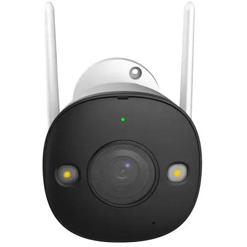 IP камера IMOU Bullet 2E IPC-K3DP-3H0WF (2.8мм) Wi-Fi, White, 3 Мп, 1/2.8", 2304x1296, f=2.8 мм, ІЧ + LED підсвічування до 30 м, MicroSD (512 Гб), -30°C ~ +60°C, IP67, H.265, H.264, Wi-Fi, LAN, мікрофон - фото 2