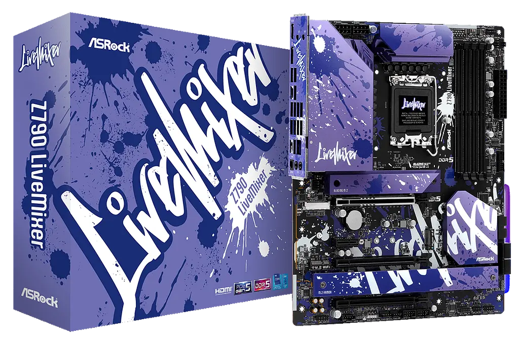 Mатеринська плата AsRock Z790 LiveMixer (Z790 LIVEMIXER) - фото 2