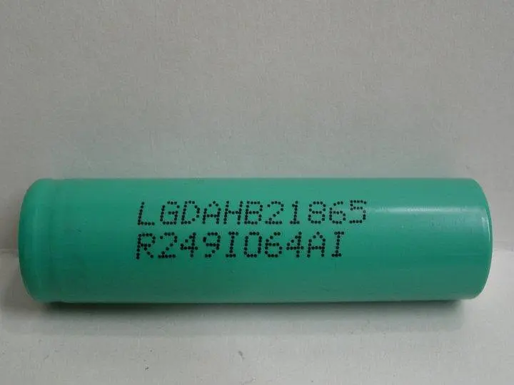 Акумулятор високострумовий LG Li-ion 18650 1500mAh ICR18650 HB2 30A Зелений (1716613164) - фото 6