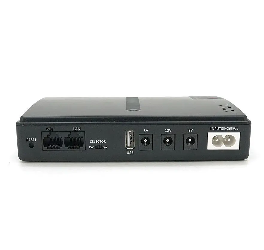 UPS бесперебойное питание для роутера/терминала PON/POE Voltronic PON430 5/9/12V, 18W, 10000 mAh - фото 3