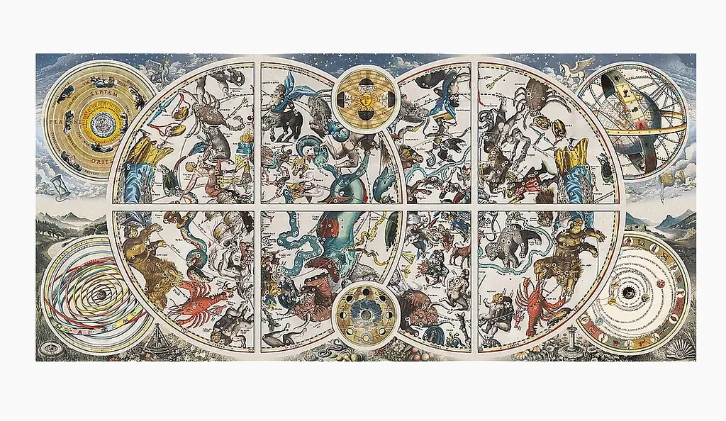 Пазлы - Безграничная коллекция: "Древние небесные карты" 9000 элементов 81031 Trefl, в коробке (5900511810318) - фото 3