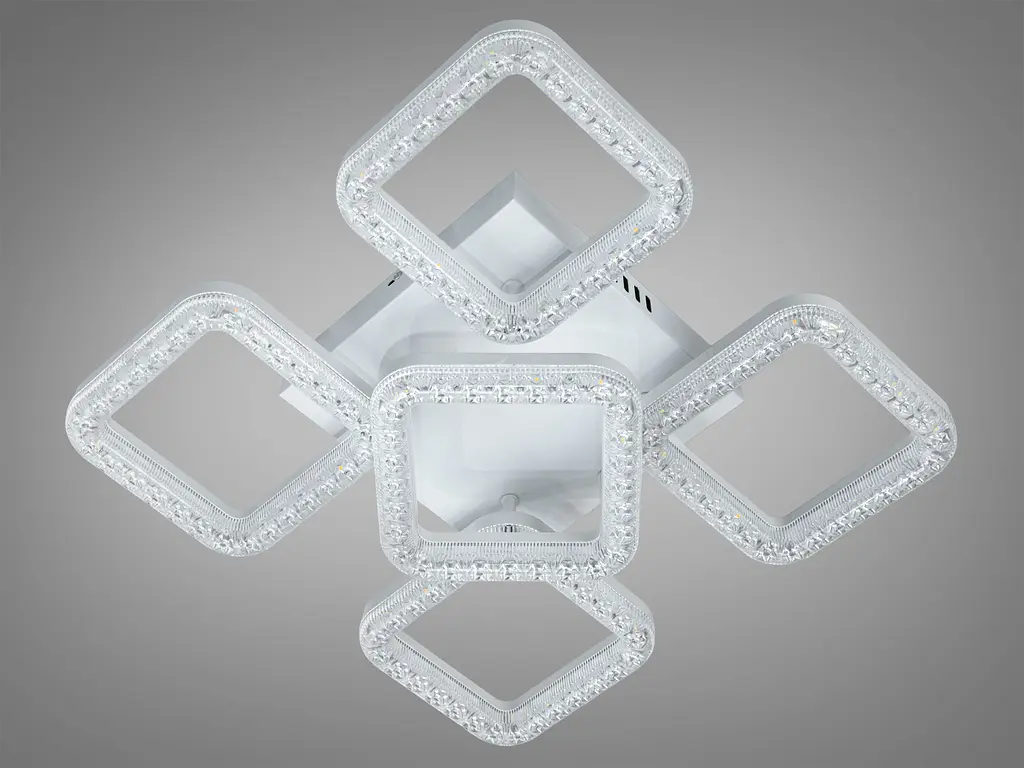 Стельова LED люстра Romin біла 74W - фото 4