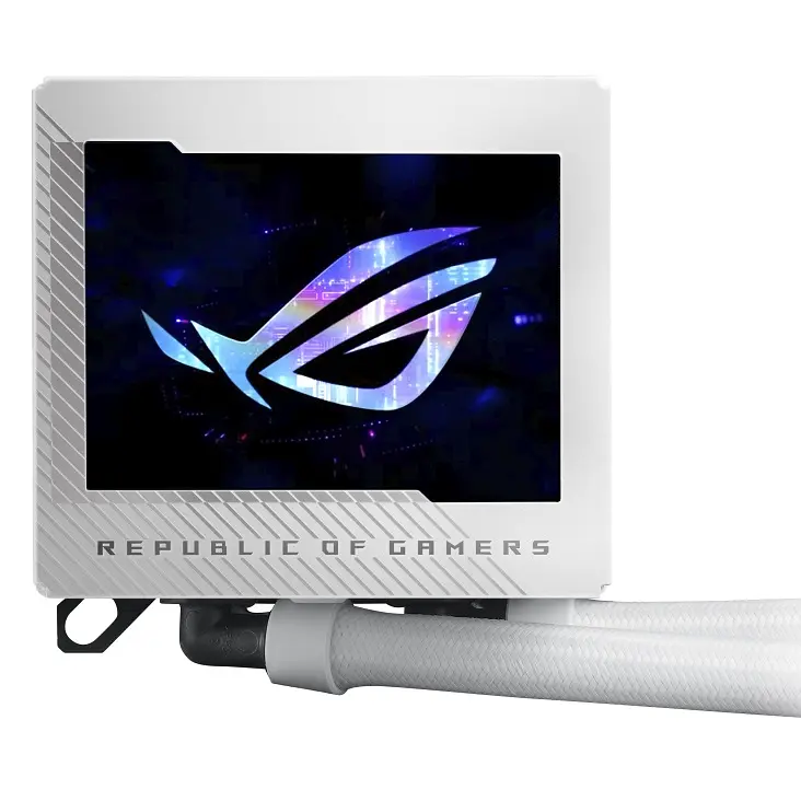 Система водяного охолодження Asus ROG Ryujin III 240 ARGB White Edition (90RC00K2-M0UAY0) - фото 4