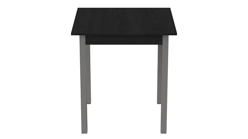 Стіл кухонний Ferrum-decor Дієго 75x90x90 Сірий ДСП Сосна Кембра 16мм (FRD-105720) - фото 4