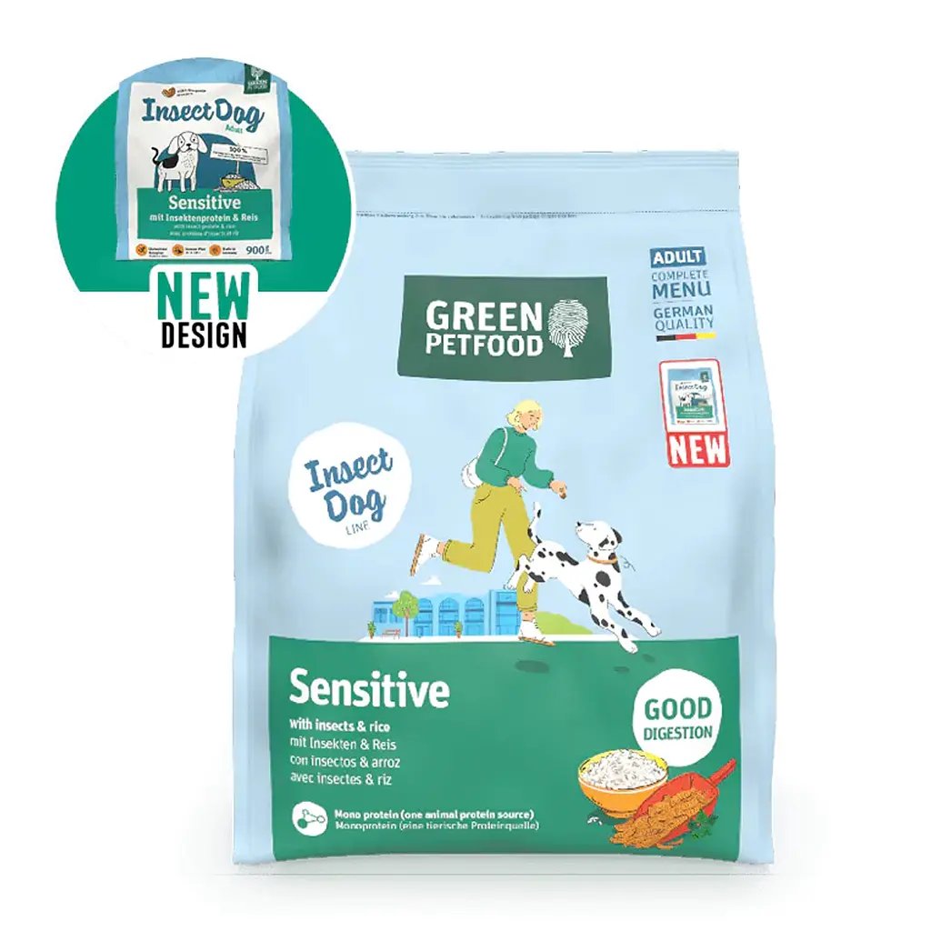 Сухий корм для собак Josera Green Petfood Sensitive з протеїном комах 10 кг (121637) - фото 2