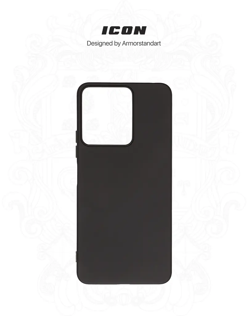 Чехол ArmorStandart ICON для Xiaomi Redmi 13C 4G / Poco C65 Black (ARM72480) - фото 3