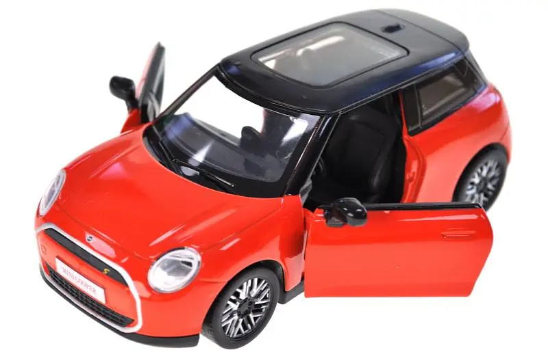 Іграшкова легкова машинка Mini Cooper 1:28 Автопром світлозвукові ефекти металева 68740(O), коробка 18x9x8 см - фото 3