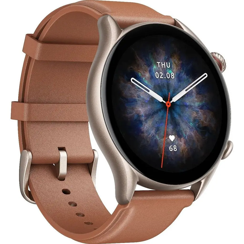 Смарт-часы Amazfit GTR 3 Pro Brown Leather [65686] - фото 2
