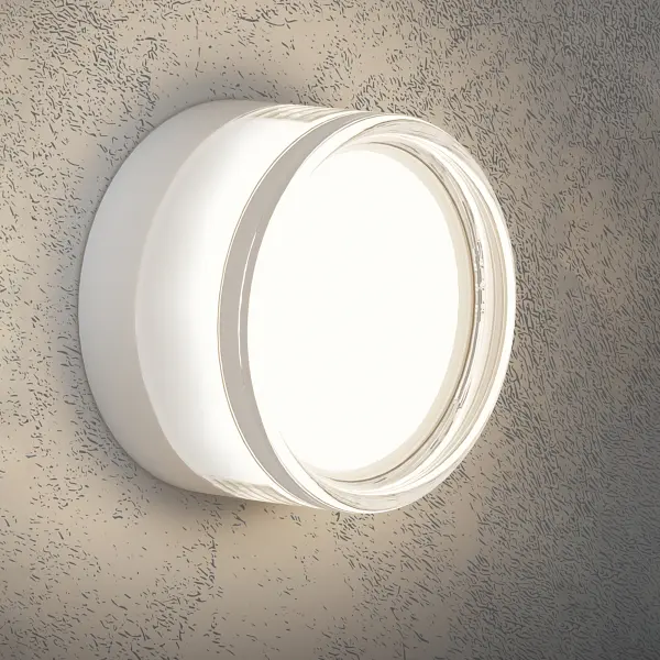 LED світильник IP65 круглий VIDEX BHD01 9W 2800-4000-6000K White - фото 6