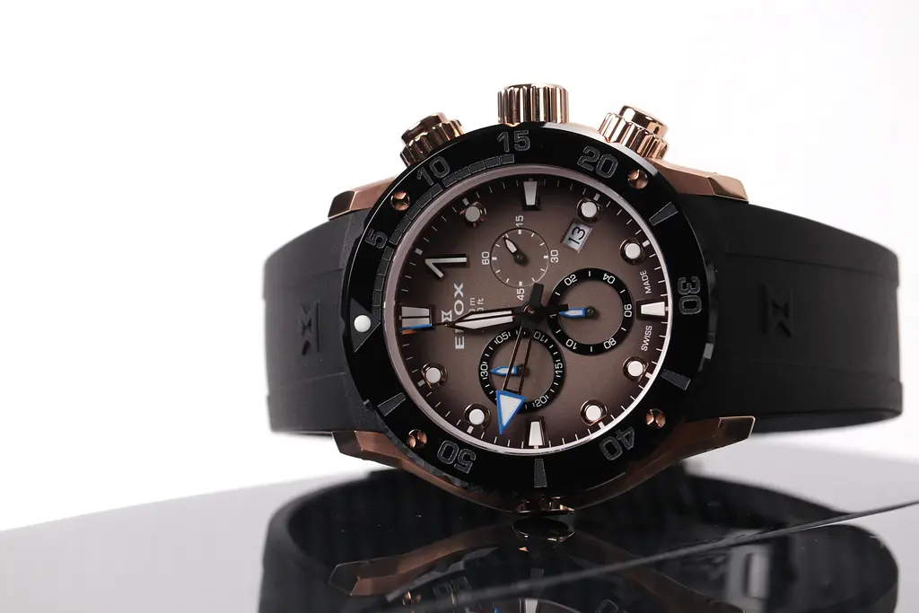 Годинник Edox CO-1 Chronograph 10242 TINRCA BRDR - фото 5
