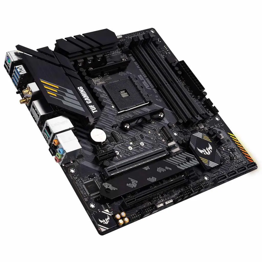 Материнська плата ASUS TUF GAMING B550M-PLUS WIFI II (TUF GAMING B550M-PLUS WIFI II) (Socket AM4, AMD B550, Micro-ATX) - фото 6