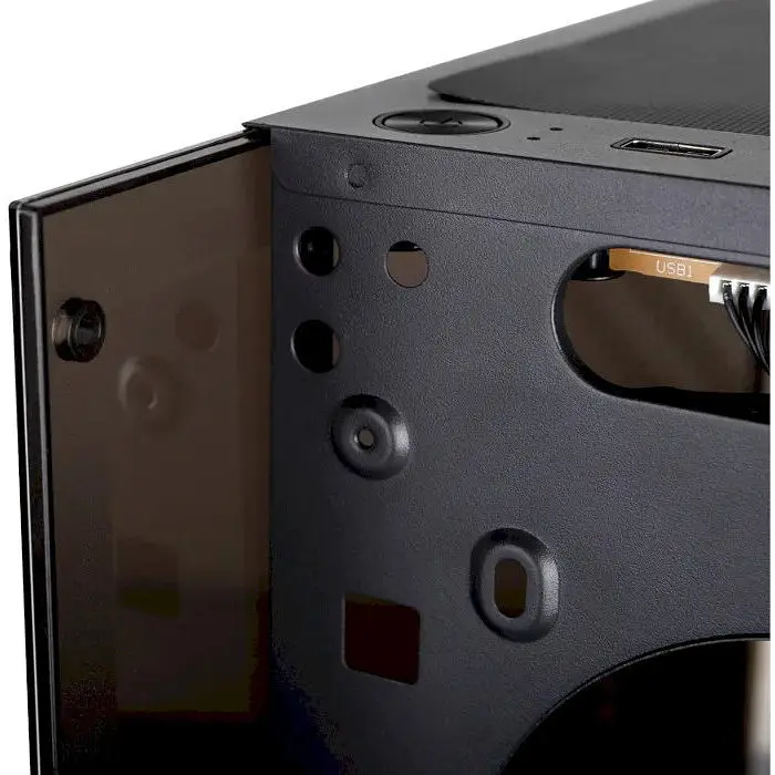 Корпус Frime Nucleus Black USB 3.0 без БЖ (Nucleus-U3-GLS-4DTRMLT16.6WP) - фото 10