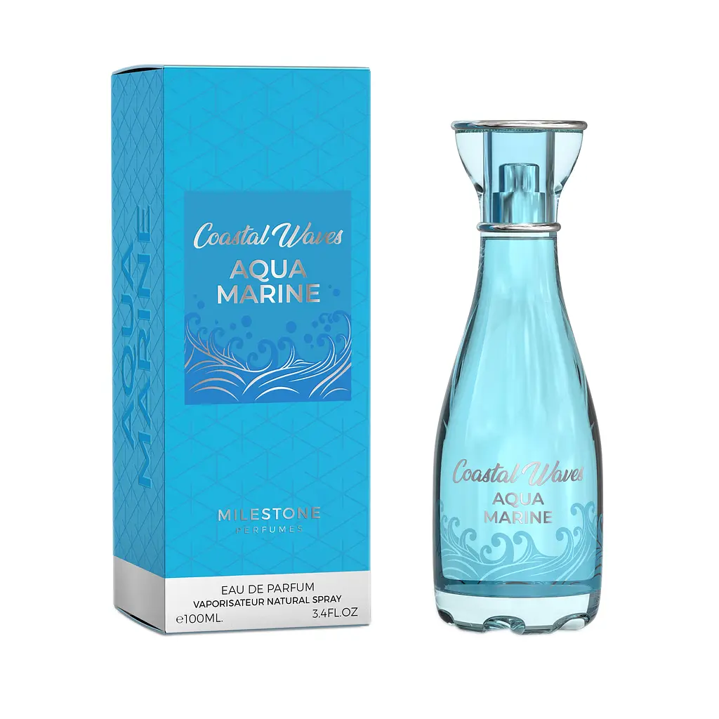 Парфюмированная вода женская Milestone Coastal Waves Aqua Marine - 100 мл (MM36133) - фото 2