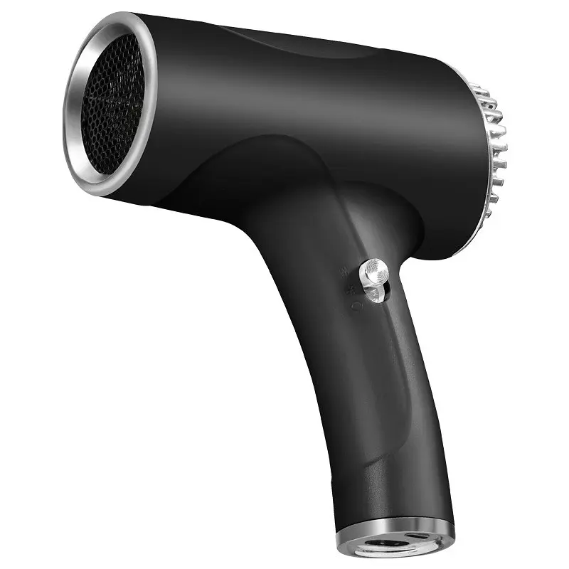 Фен бездротовий Portable Hair Dryer на USB зарядці з 2 швидкісними режимами та вбудованим акумулятором - фото 6