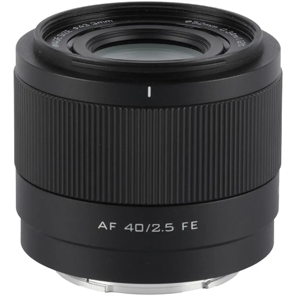 Объектив Viltrox AF 40mm f/2.5 Air Sony E Black - фото 2