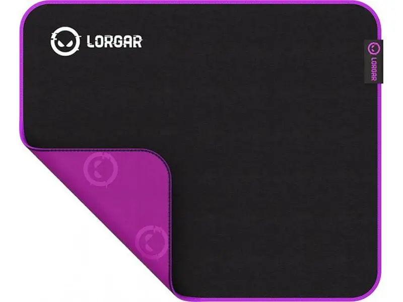 Килимок для миші Lorgar Main 313 Black-Purple (LRG-GMP313) - фото 3