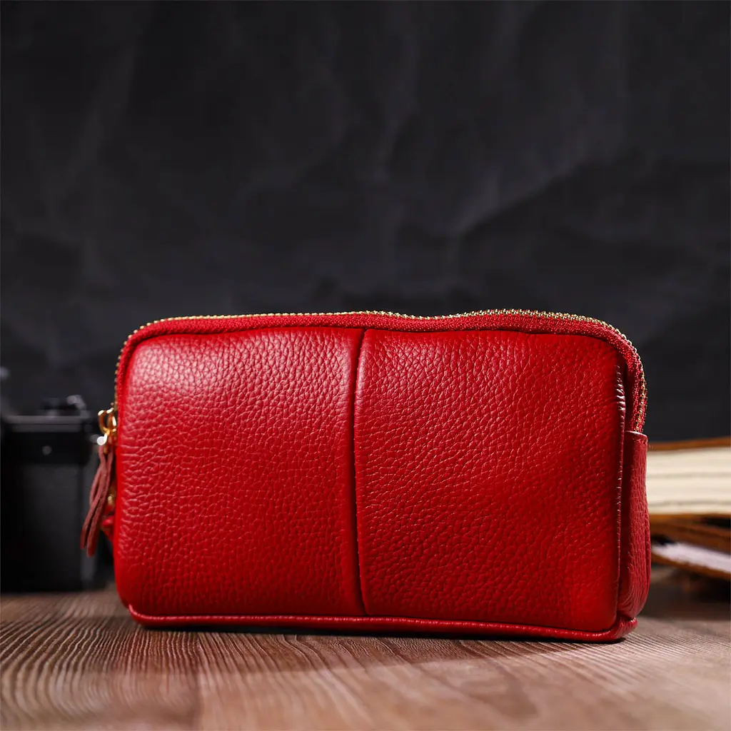 Жіночий шкіряний клатч Vintage 17х9х4.5 см sum0022690 - фото 8