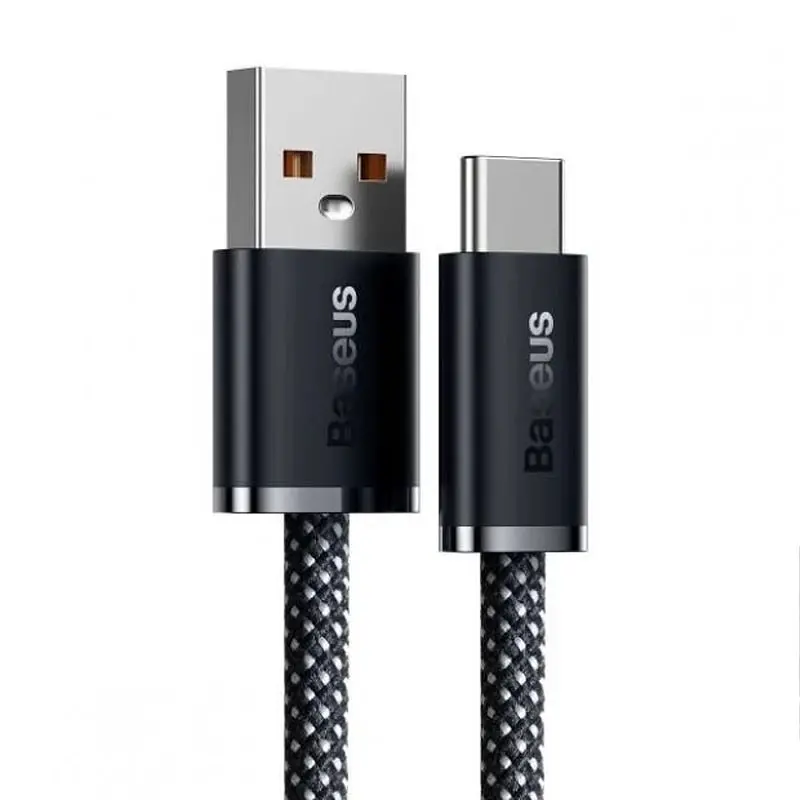 Дата кабель Baseus Dynamic Series USB to Type-C 100W (2m) (CALD00070) Slate Gray - фото 2