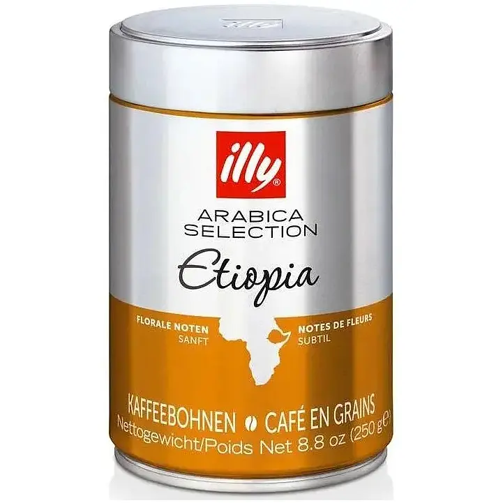 Кава в зернах Illy Ethiopia 250 г (8003753970066)