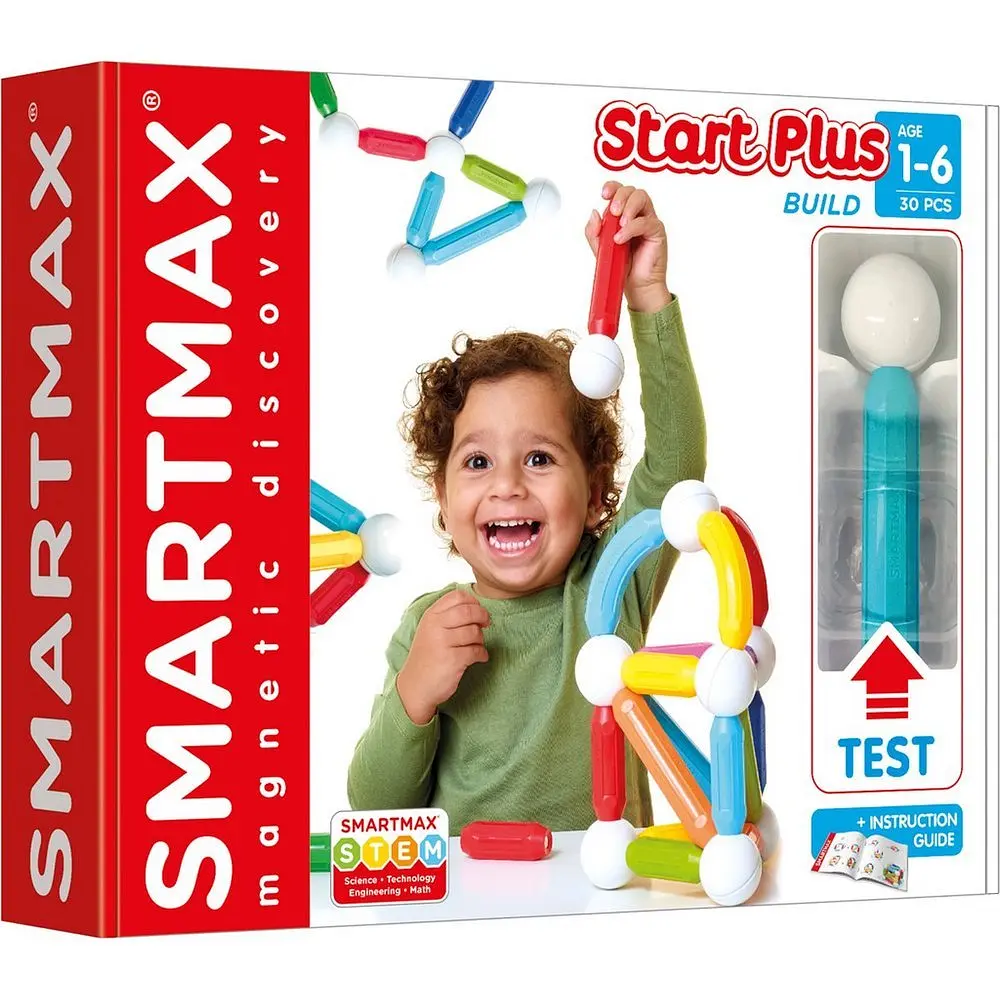 Магнитный конструктор SmartMax Начинающий+ (SMX 310) - фото 1