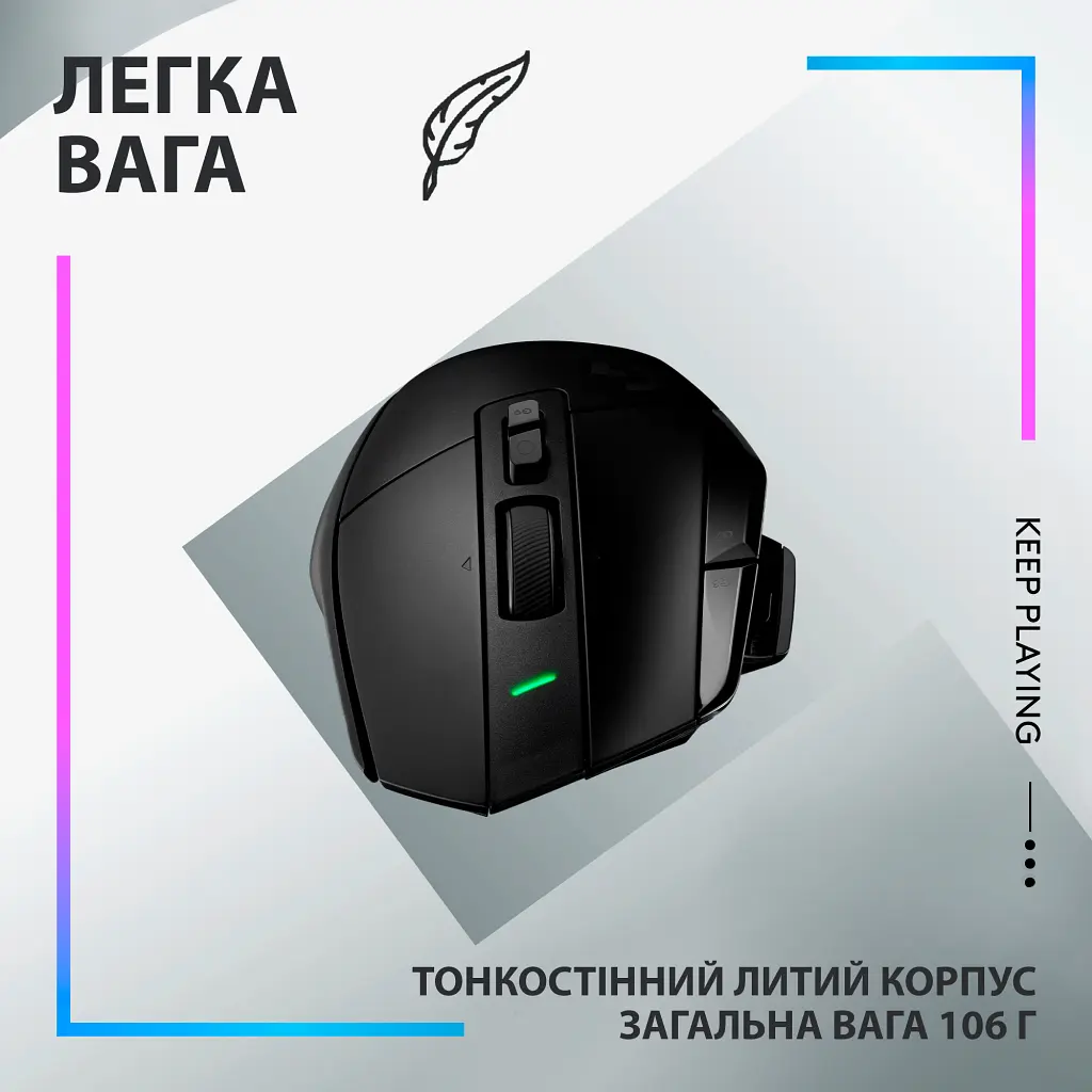 Мишка Logitech G502 X Plus Wireless Black (910-006162) - фото 8