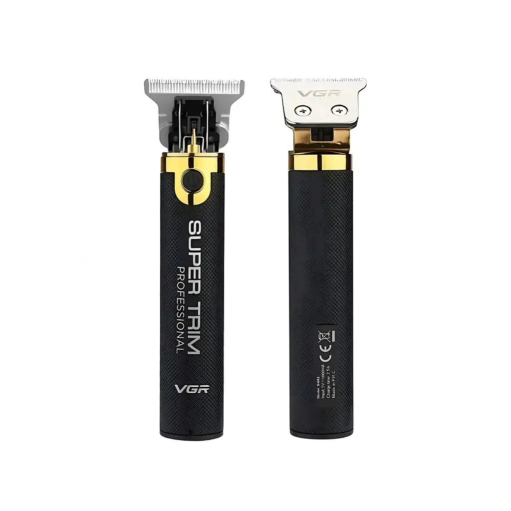 Професійний бездротовий тример для волосся акумуляторний VGR Professional Hair, 1500 mAh, USB, Чорний (4693226630) - фото 3
