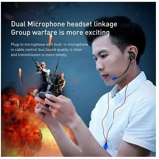 Навушники Baseus Gamo Type-c Wired Earphone C15 - фото 3