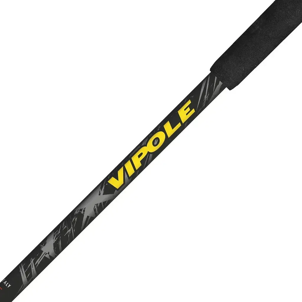 Трекинговые палки телескопические Vipole Discovery Cork DLX 64-134см - черные (S25-12) - фото 4