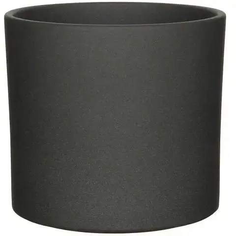 Кашпо Edelman Era pot round, 28 см, темно-сіре (1035850)