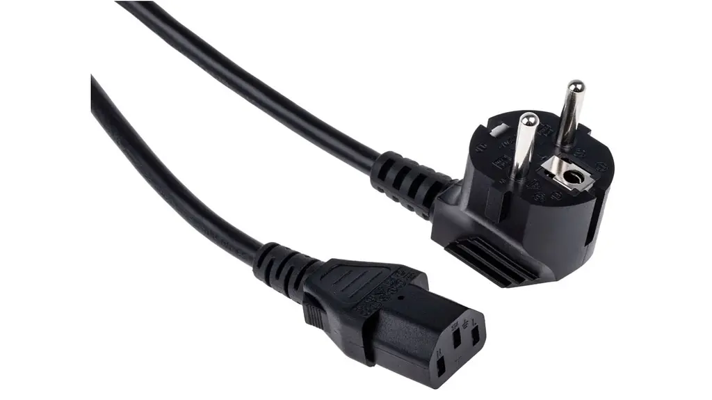 Кабель живлення Atcom 1.2 м 0.75 мм Cee 7/7 Iec C13 євровилка 3 піни - фото 4