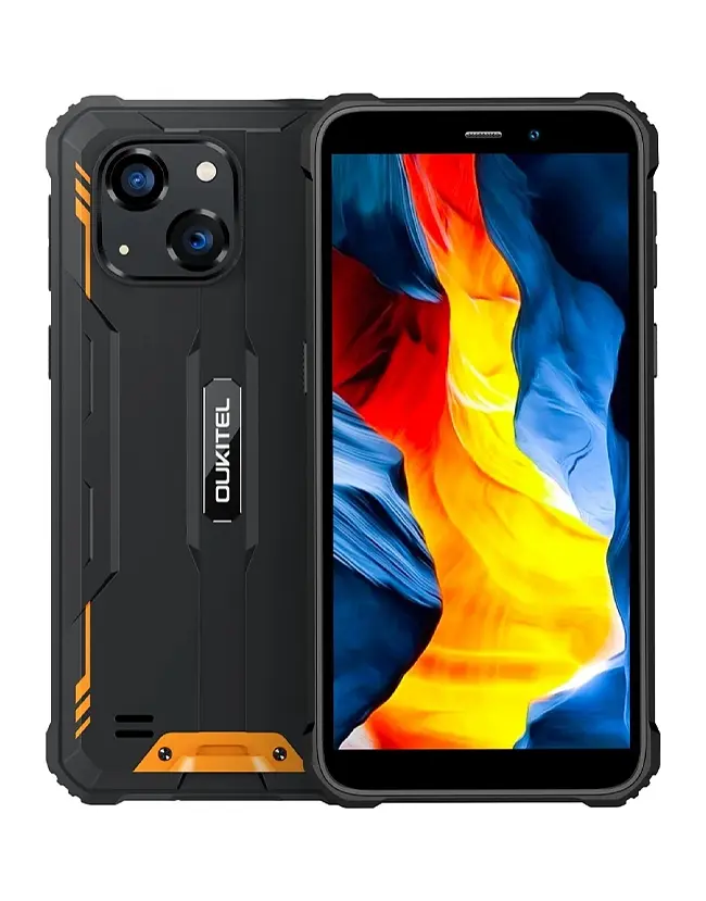 Смартфон Oulitel wp32 4/128gb orange - фото 2