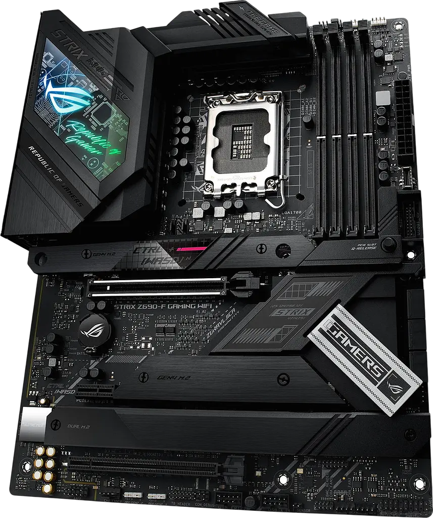 Материнська плата Asus Z690-F ROG Strix Gaming Wi-Fi LGA 1700 (ROG STRIX Z690-F GAMING WIFI) Б/В - фото 2