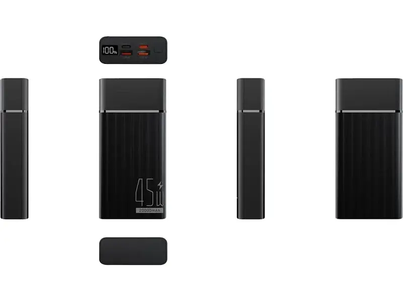 Зовнішній акумулятор (Power Bank) YENKEE YPB 2145 20000mAh 45W Black (37000116) - фото 4
