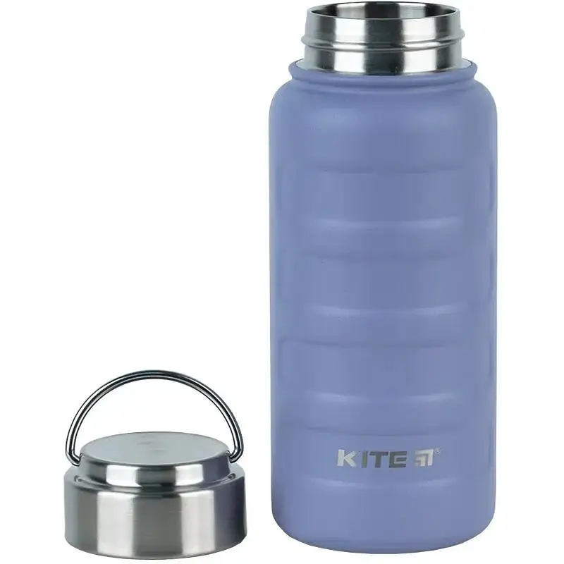 Термос Kite 500 мл серо-фиолетовый (K24-1204-3) - фото 2