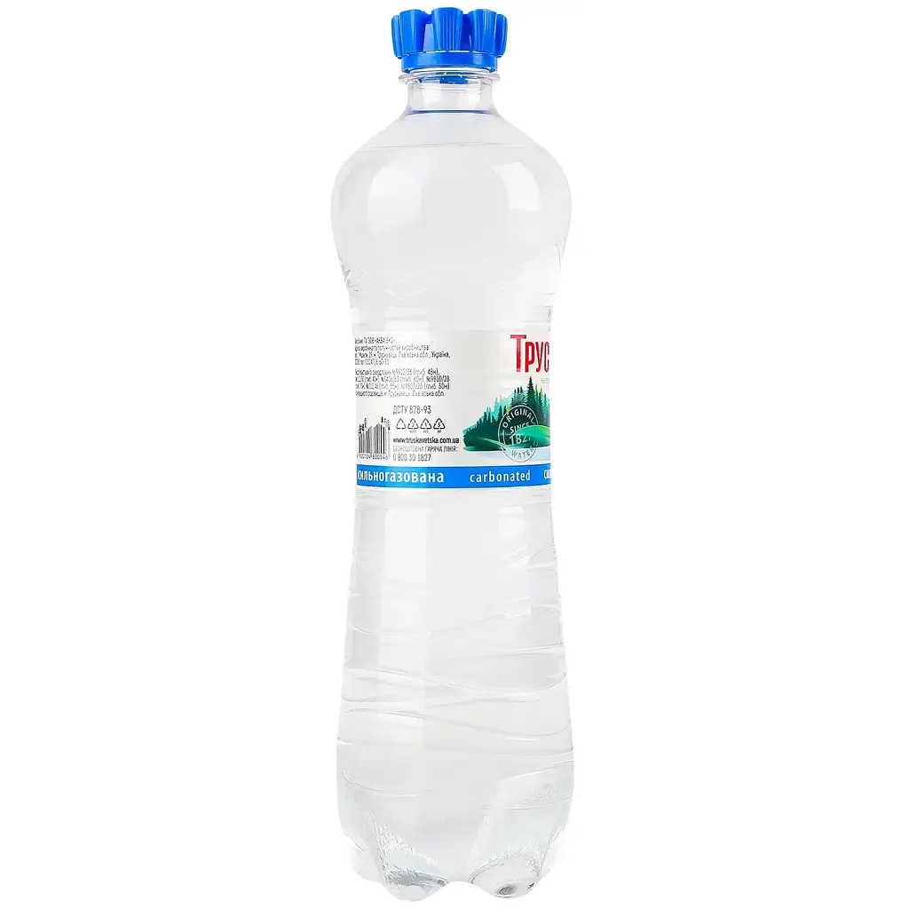 Вода минеральная Трускавецька сильногазированная 0.75 л (939301) - фото 2