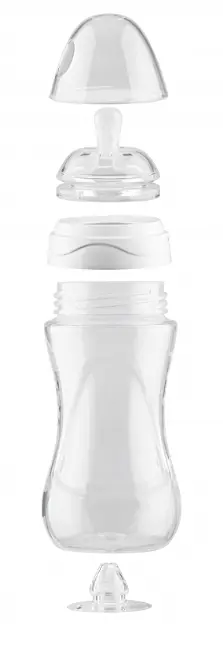 Бутылочка для кормления Nuvita Mimic Cool, антиколиковая, 250 мл, голубой (NV6032SKY) - фото 2