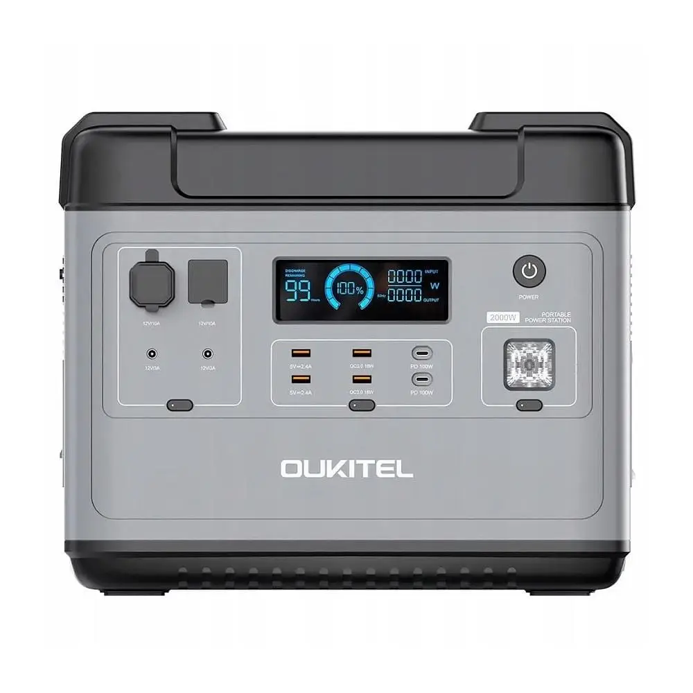 Портативна зарядна станція OUKITEL P2001E 2000W 2000Wh (42-00098) - фото 2