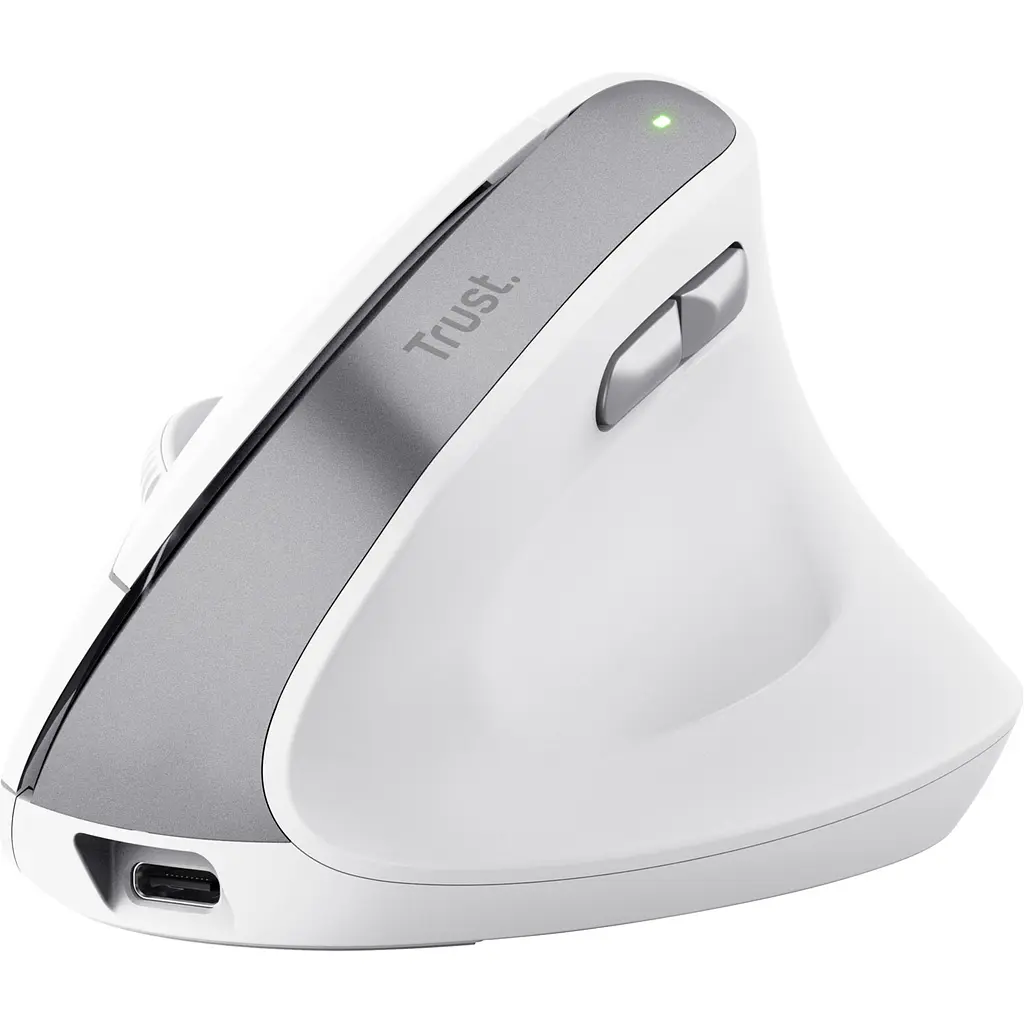 Миша Trust Bayo II Ergonomic Wireless White (25398) [115604] - фото 2