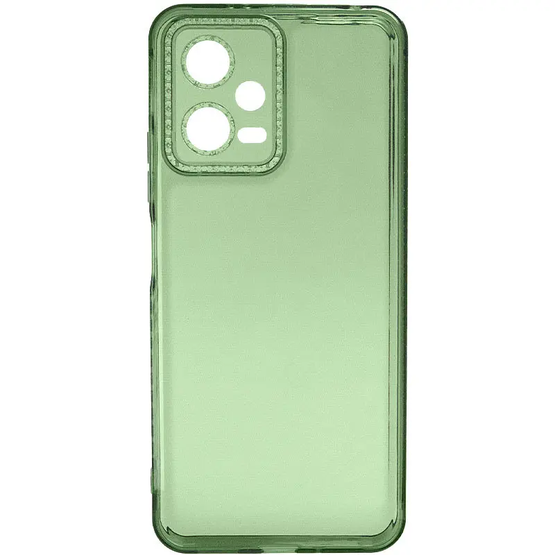 Чохол TPU Starfall Clear для Xiaomi Poco X5 5G / Redmi Note 12 5G Зелений - фото 3