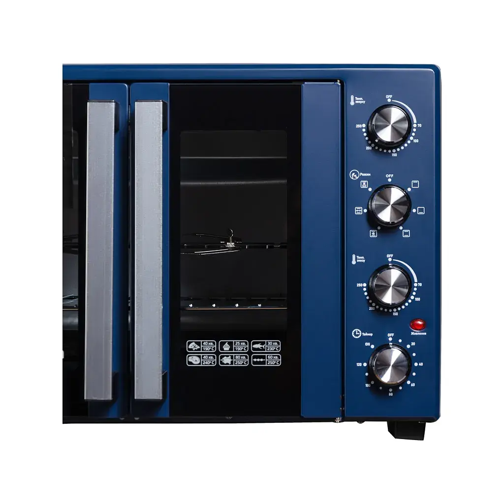 Електропіч Liberton LEO-600 Dark Blue - фото 6