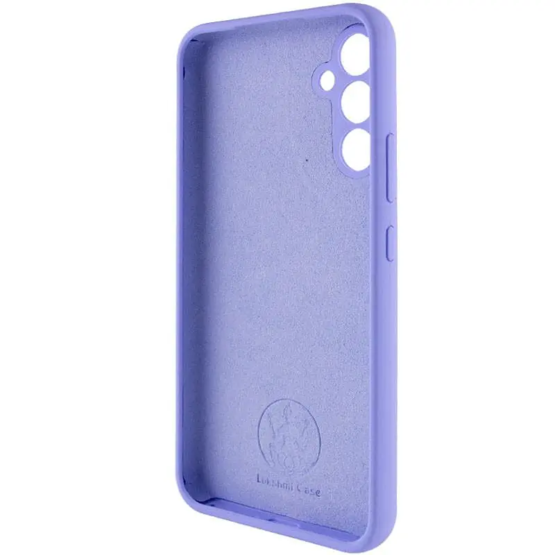 Чохол Lakshmi Silicone Cover Full Camera AAA with Logo для Samsung Galaxy A56 Бузковий/Dasheen - фото 4