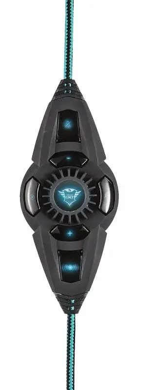 Гарнитура Trust GXT 363 Hawk 7.1 Bass Vibration USB BLACK (20407_Trust) - фото 3